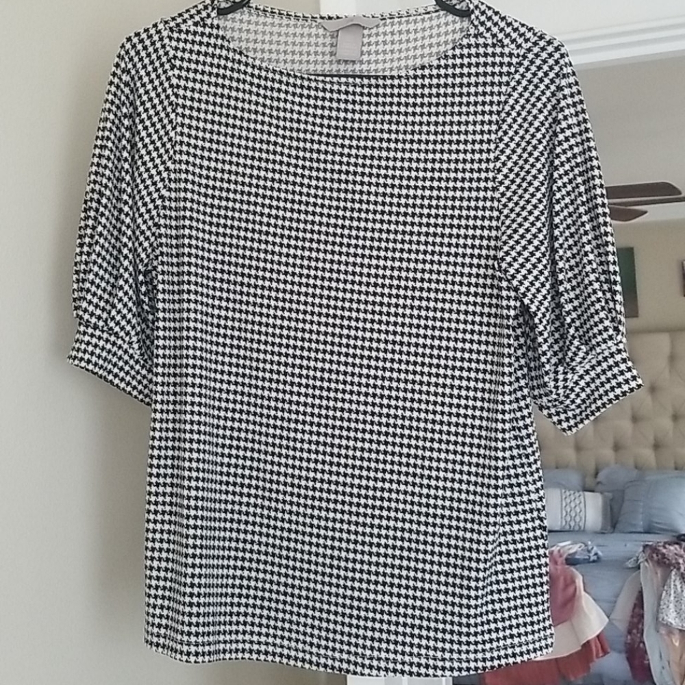 Checkered blouse